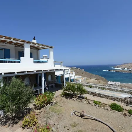 ヴィラ Wild View Mykonos Merchia Beach