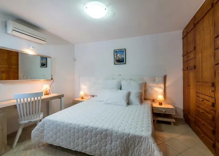 ヴィラ Wild View Mykonos Merchia Beach